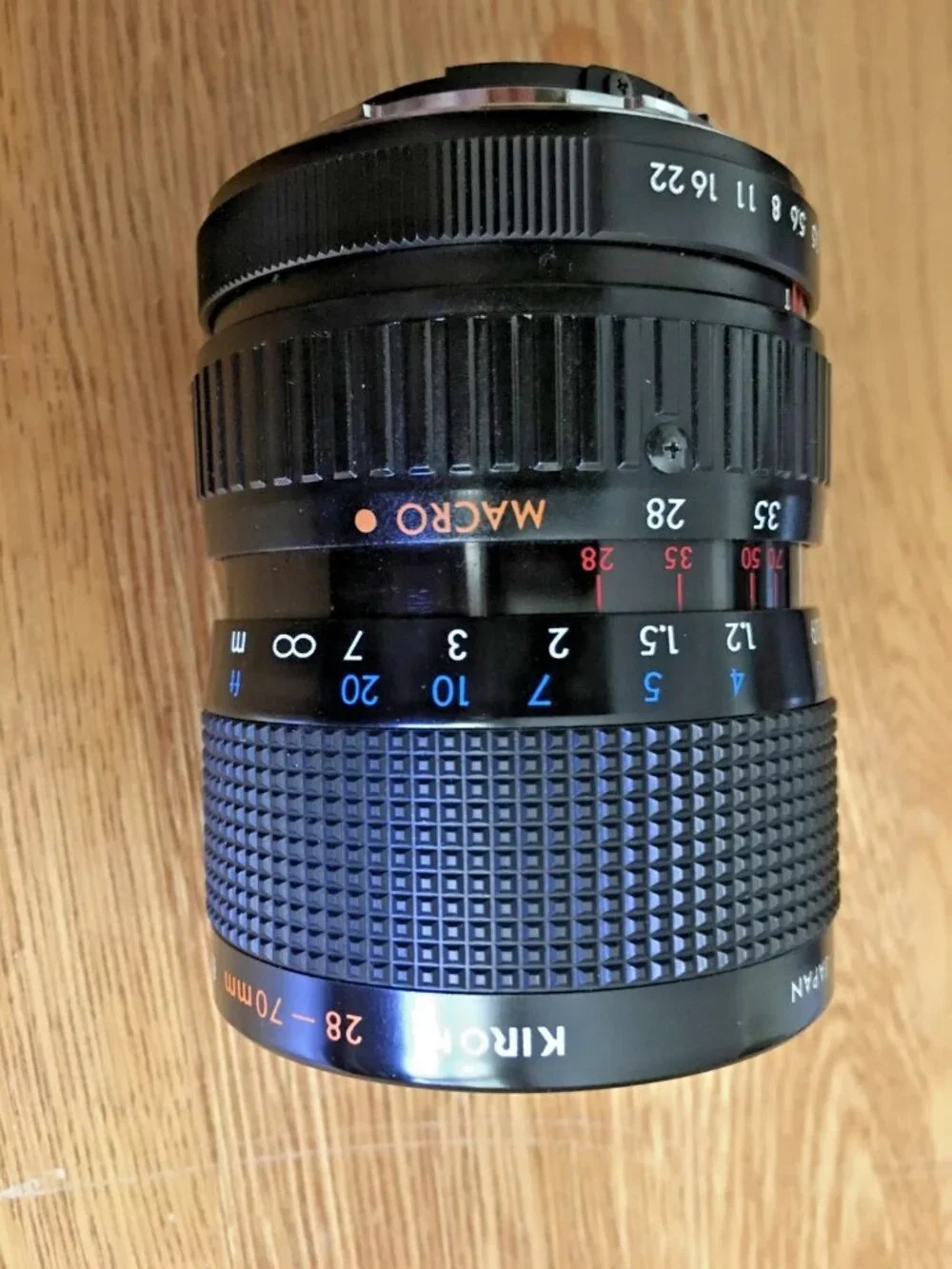 KIRON 28-70MM f/3.5-4.5 Macro 1:4 Telephoto Lens